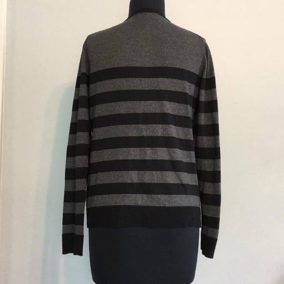 Karen Scott Striped Cardigan, XS - Picture 3 of 8